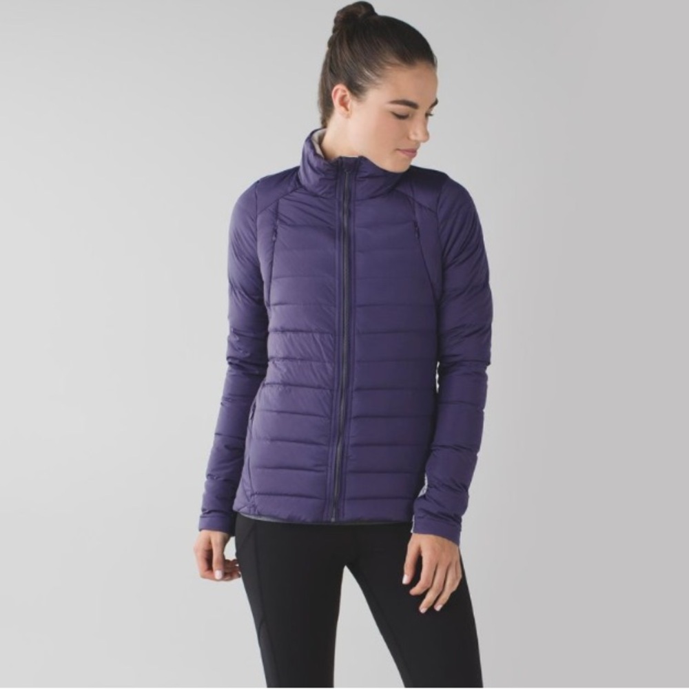 Lululemon Fluffed Up Jacket | Nightfall | Size 6